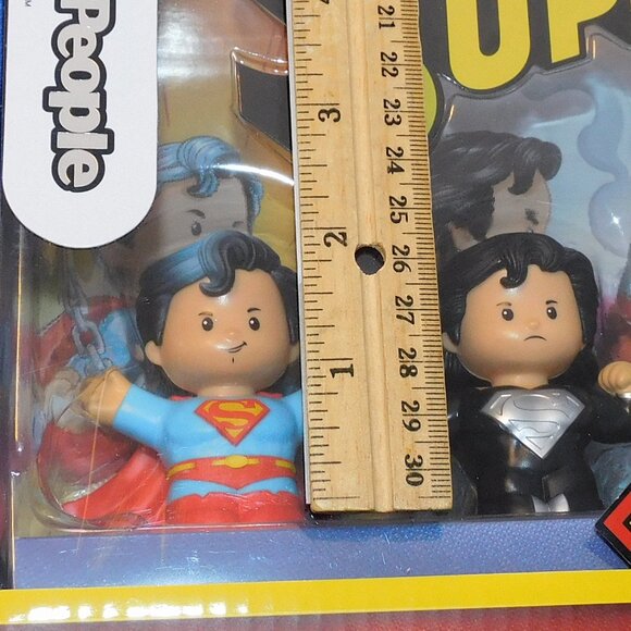 Fisher Price Little People Collector Superman 4 Figures DC Comics NEW - Picture 2 of 3